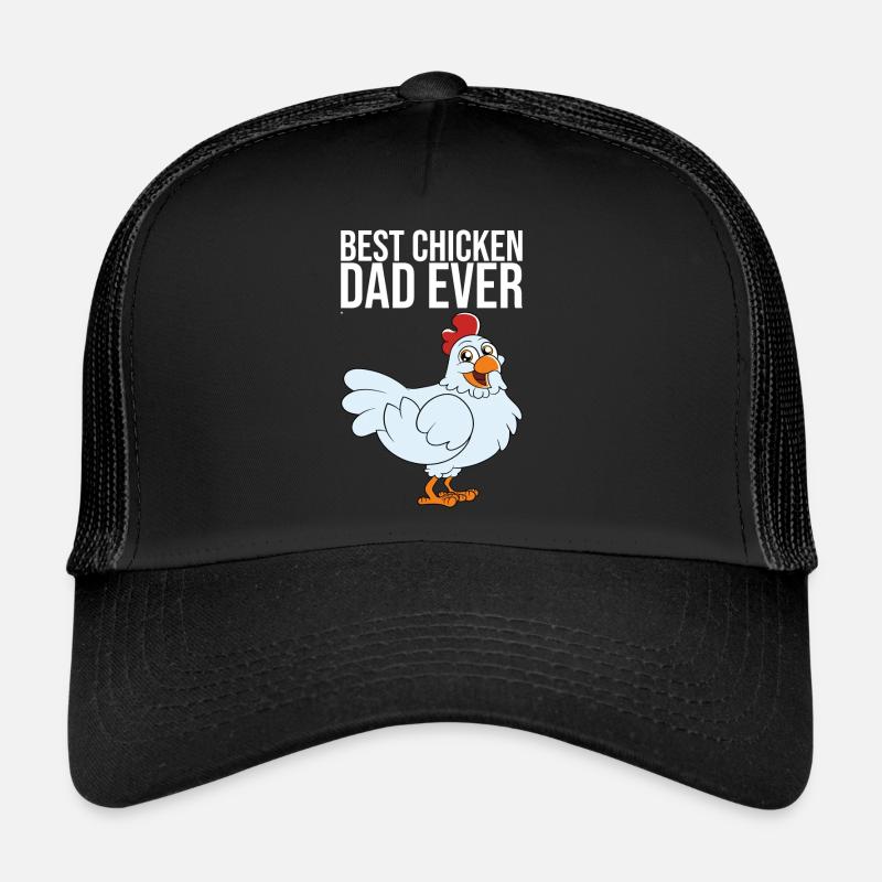 Best Chicken Dad Ever Trucker Cap