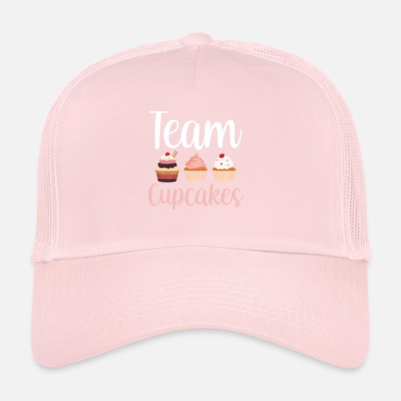 Team Cupcakes Liebhaber Essen Cupcake Süß Trucker Cap