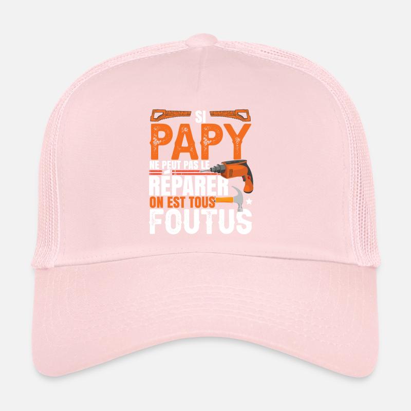 Papy Bricolage Bricoleur Casquette trucker 