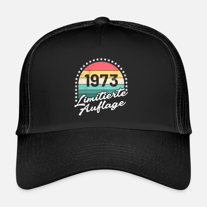 Limitée 1973 50e anniversaire 50 ans hommes Casquette trucker 