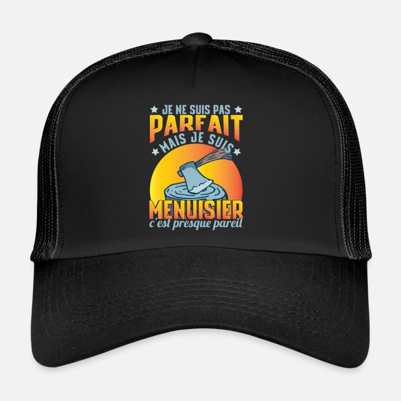 Menuisier Amusant Casquette trucker 