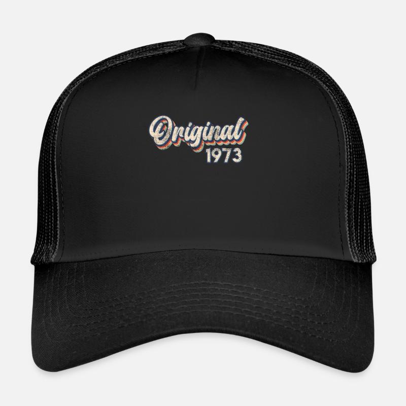 50e anniversaire Né en 1973 50 ans Casquette trucker 