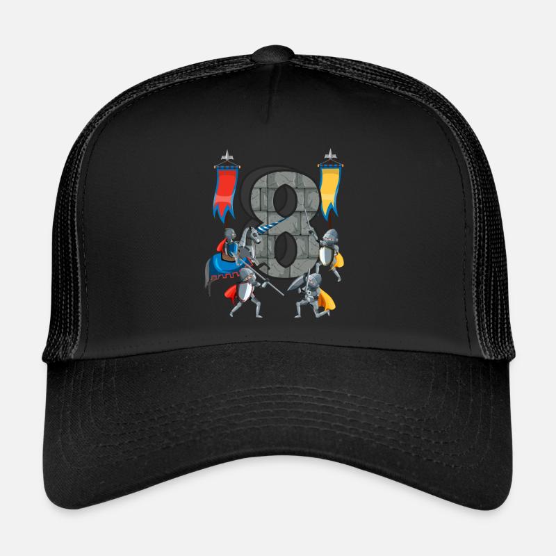 Medieval Knights Medieval History Trucker Cap