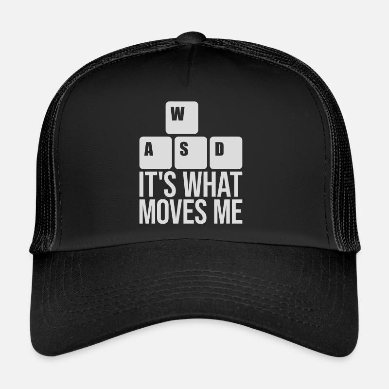 its what moves me Trucker Cap