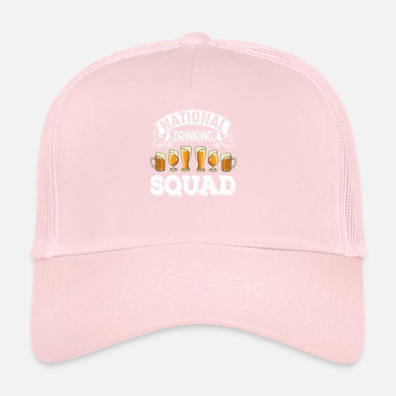 Weekend with friends in group party drinking Trucker Cap