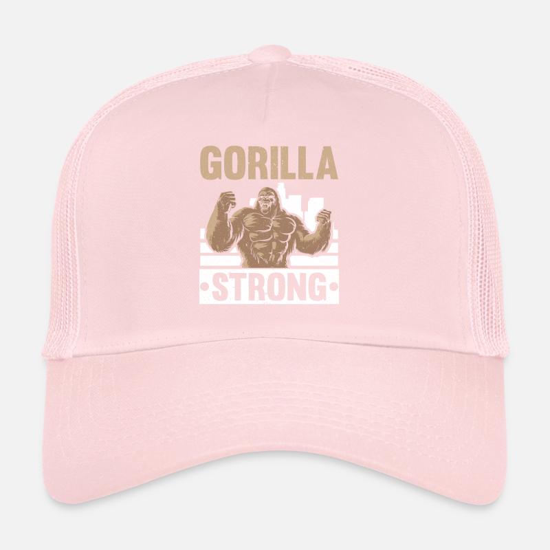 Gorilla Strong Ape Monkey Whisperer Zookeeper Trucker Cap