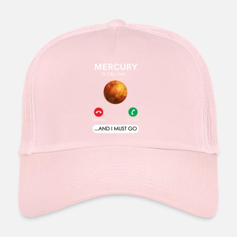 Mercure appelle et je dois refuser accepter Casquette trucker 