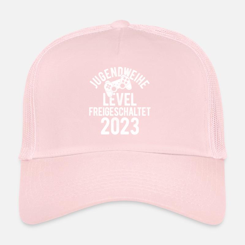 Jugendweihe Level Freigeschaltet 2023 - Spruch Gam Trucker Cap