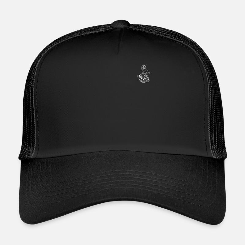 Astronaute Dino Astronaute Planète Dinosaure aérospatial Casquette trucker 