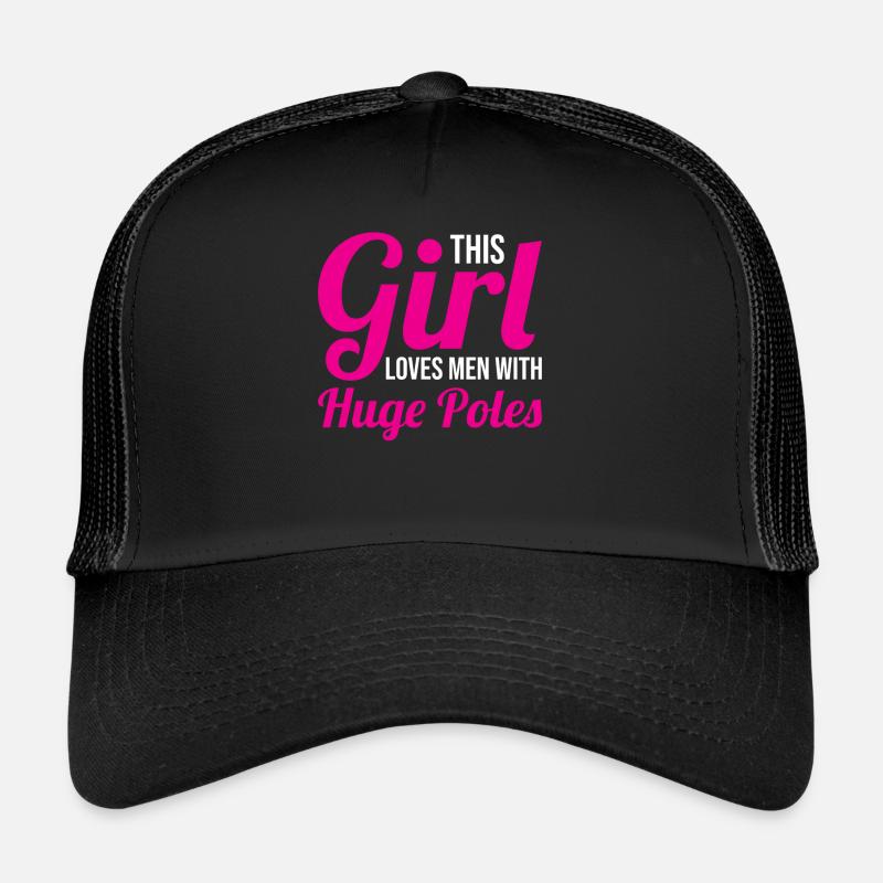 Fun Pole Vault Pole Vault Pole Vault - Trucker Cap - black/black