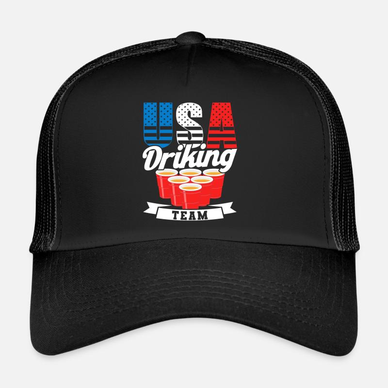 Usa Drinking Team Casquette trucker 