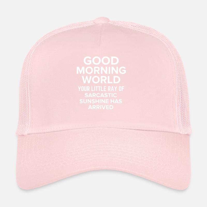 Lustiger sarkastischer Sonnenschein Frauen Männer Sarkasmus Trucker Cap