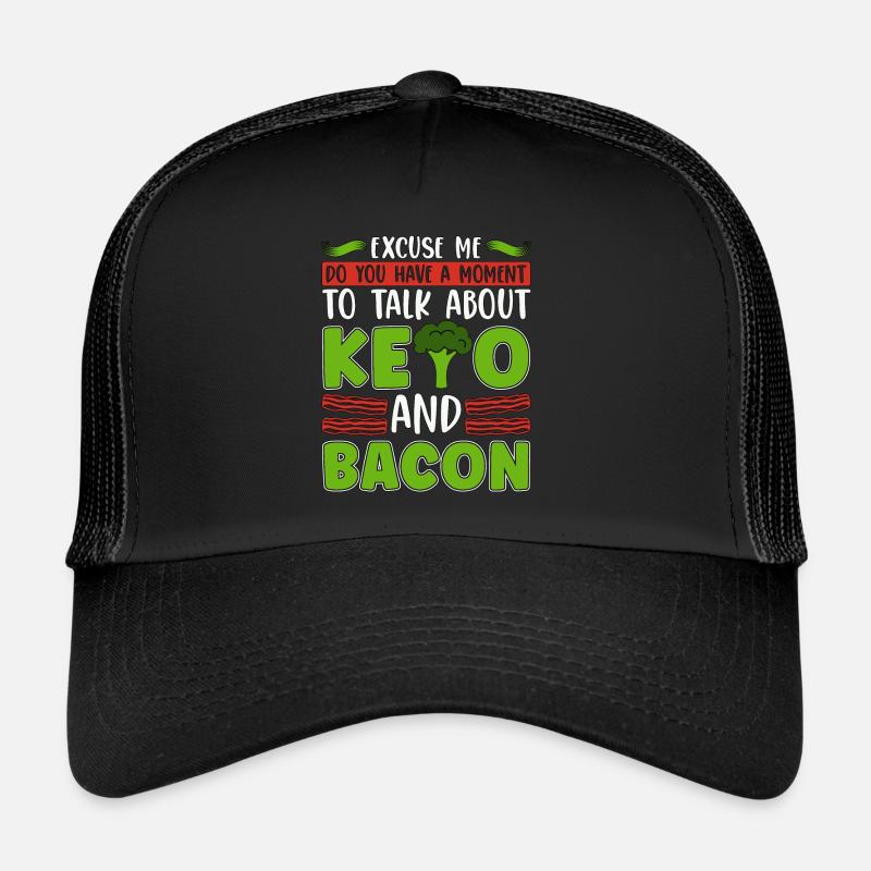 Régime cétogène Excusez-moi Faites-vous Ketosis Keto Lover Casquette trucker 