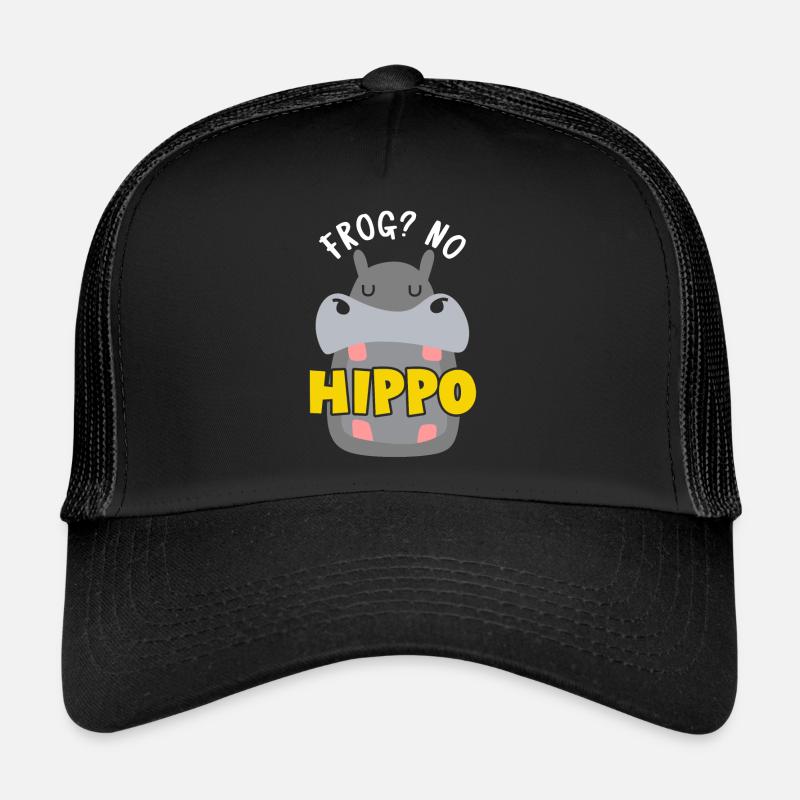 Frosch? Kein Nilpferd-Tier-Nilpferd-Liebhaber Trucker Cap