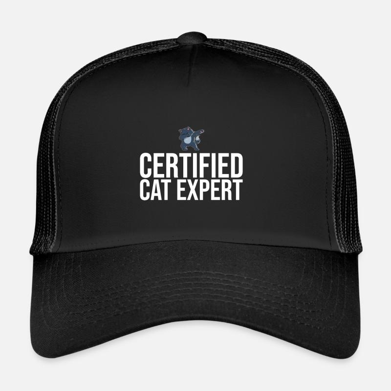Dabbing Cat Funny Cat Trucker Cap