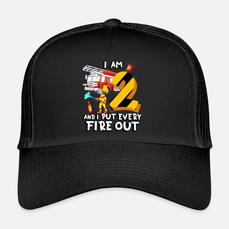 Pompiers pompiers J’ai 2 ans Casquette trucker 