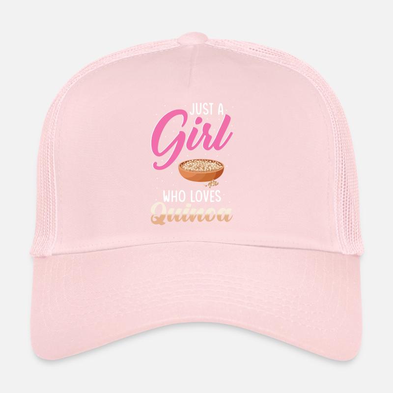 Quinoa Spruch Trucker Cap