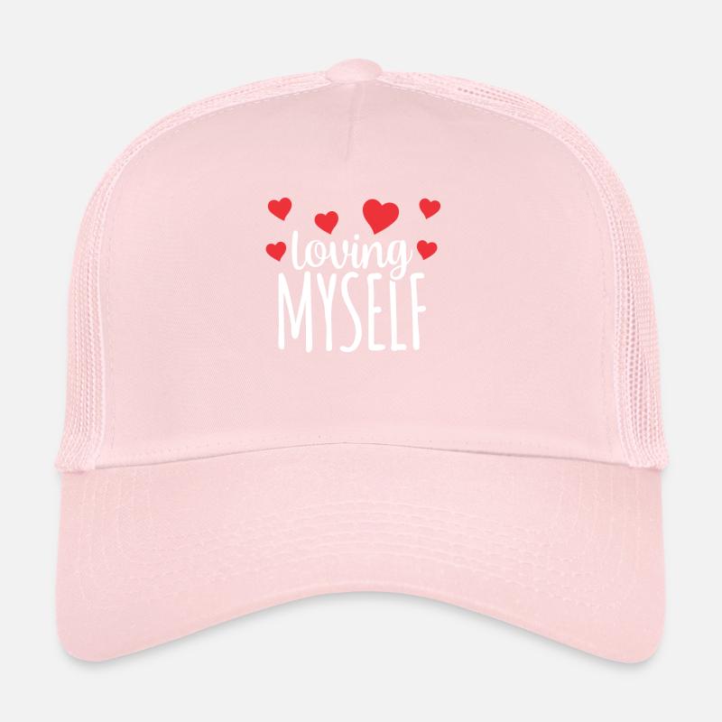 Je m’aime moi-même amour-amour de soi doux Casquette trucker 