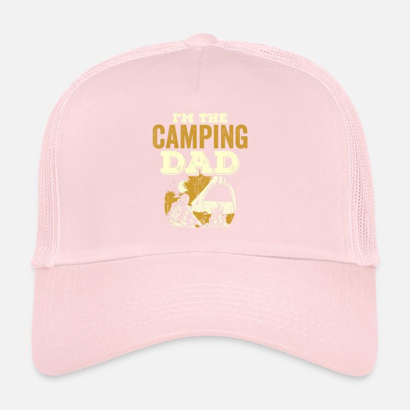 Ich Bin Der Camping Papa Camper Campen Camp Trucker Cap