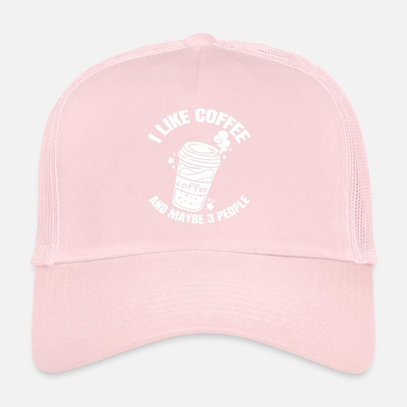 Coffee Cup Coffee Caffeine Gift Coffee Bean Casquette trucker 