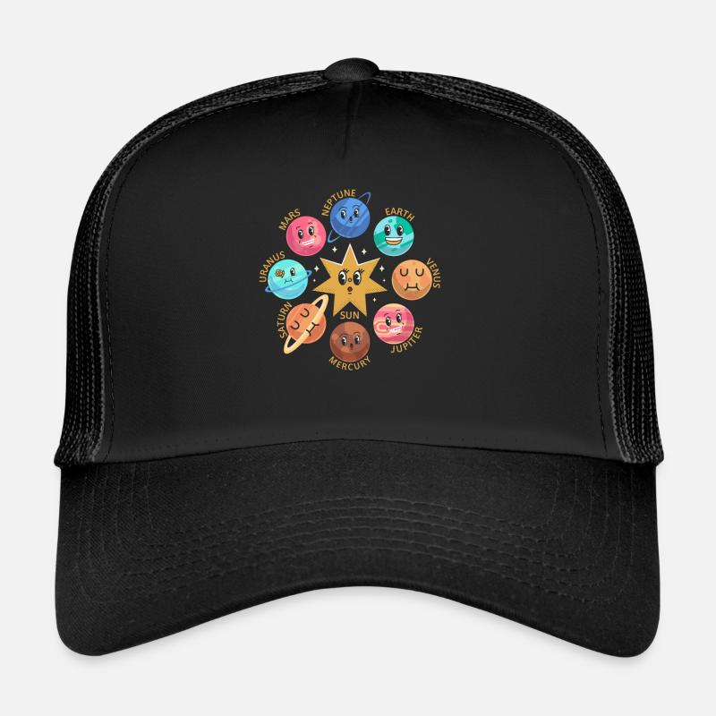 Astronomy Aerospace - Funny Solar System Trucker Cap