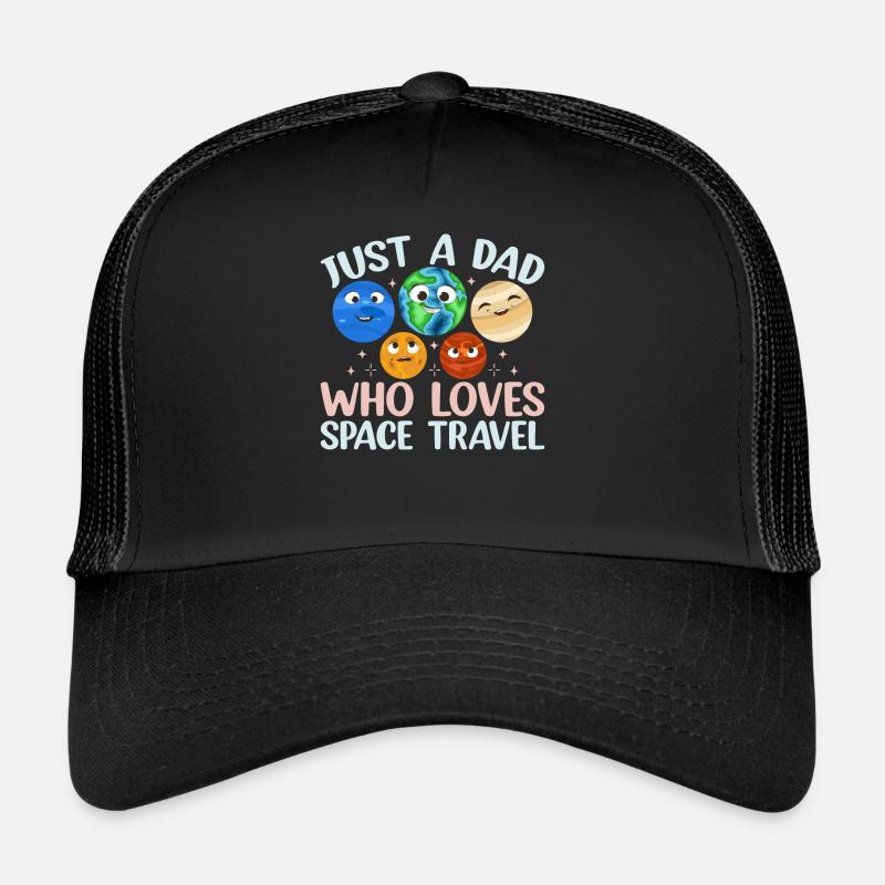Aérospatiale - Juste un père qui aime les voyages dans l’espace Casquette trucker 