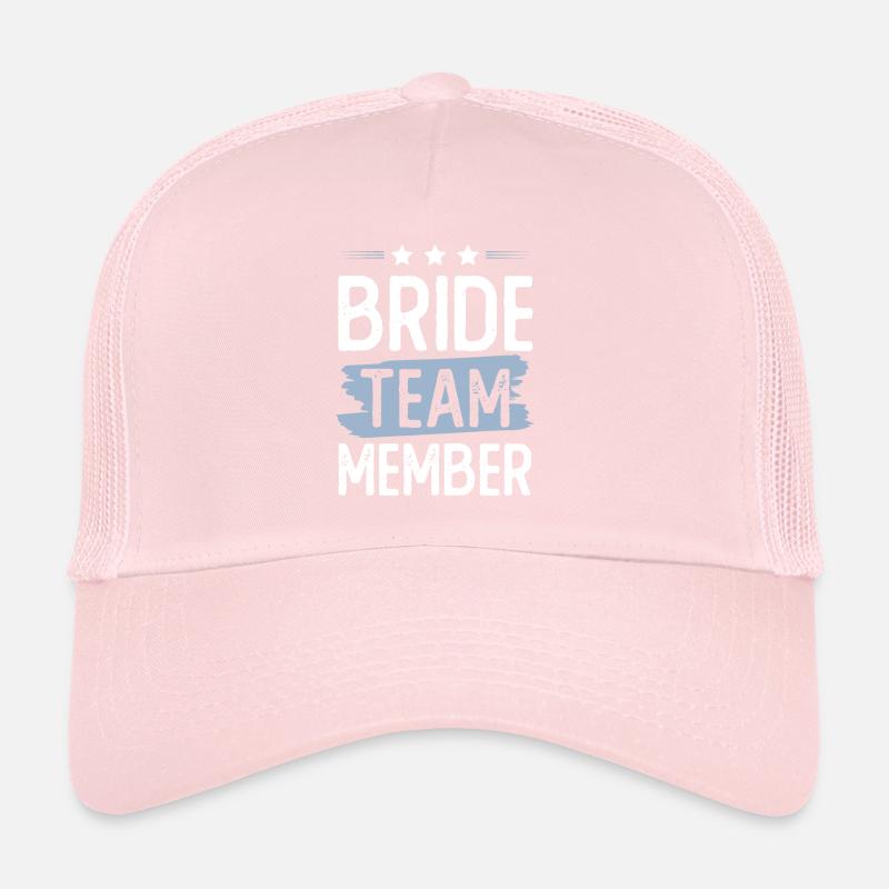 Équipe de la mariée Casquette trucker 
