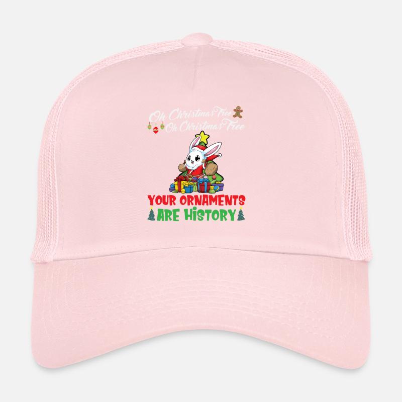 Oh Christmas Tree Your Ornaments Are History Trucker Cap