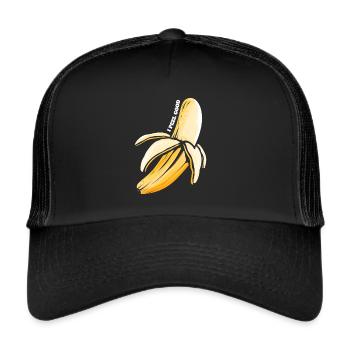 I Feel Good - I Peel Good Banana - Vegetarian And - Trucker Cap - black/black - Front