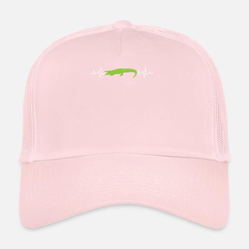 Alligator Heartbeat Zookeeper Crocodile Lover Casquette trucker 