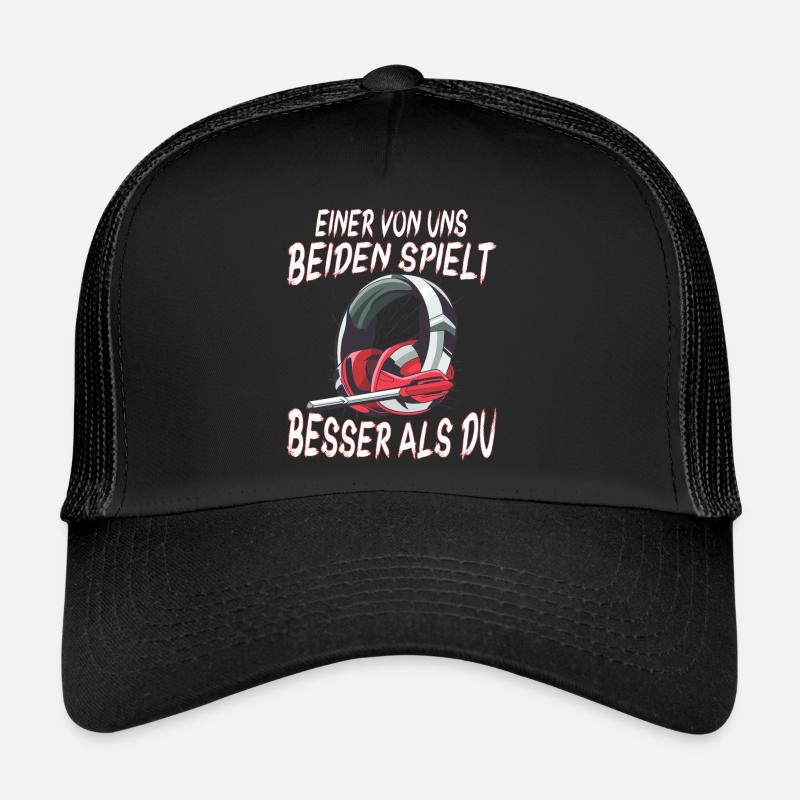 Der Controller Soll Mit Dir Sein. Videospiele Trucker Cap