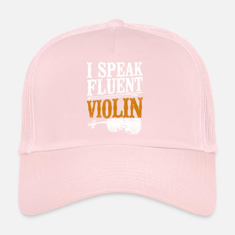 Violon Violoniste Vintage I Speak Casquette trucker 