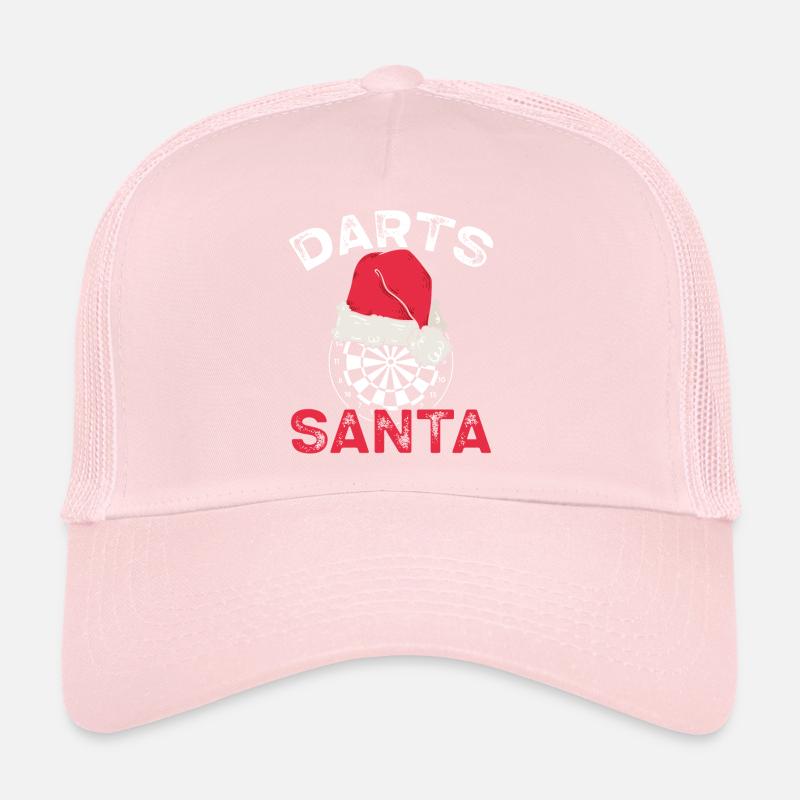 Dart disques du Père Noël avec rouge Casquette trucker 