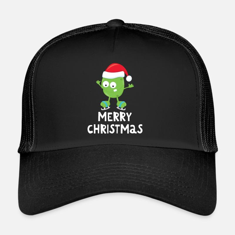 Joyeux Noël Drôle de Chemise de Noël Casquette trucker 