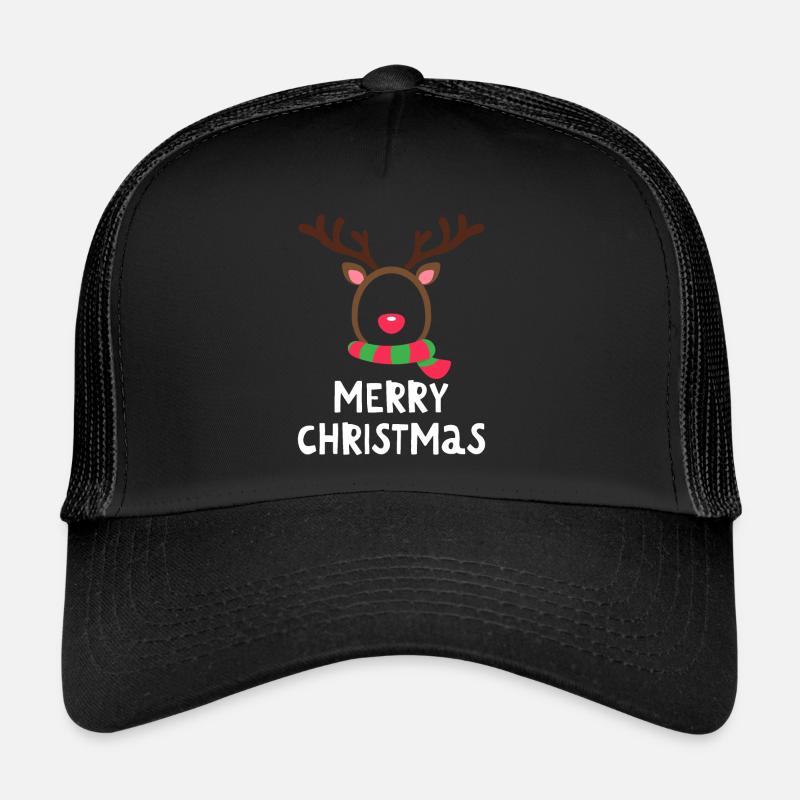 Joyeux Noël Drôle de Chemise de Noël Casquette trucker 