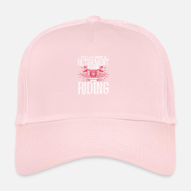 Retirement bikers Trucker Cap