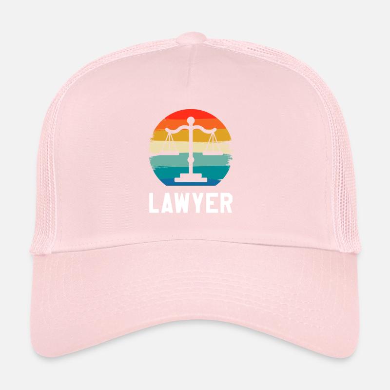 Vintage Retro Avocat avocat Casquette trucker 