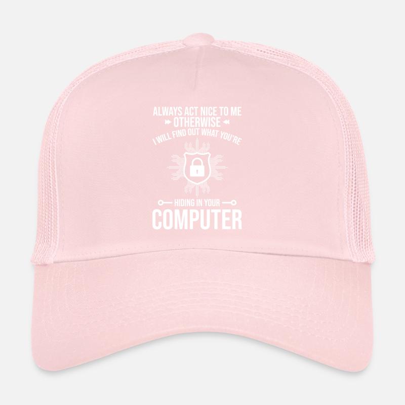 Cybersecurity Computer Security Cybersecurity Trucker Cap