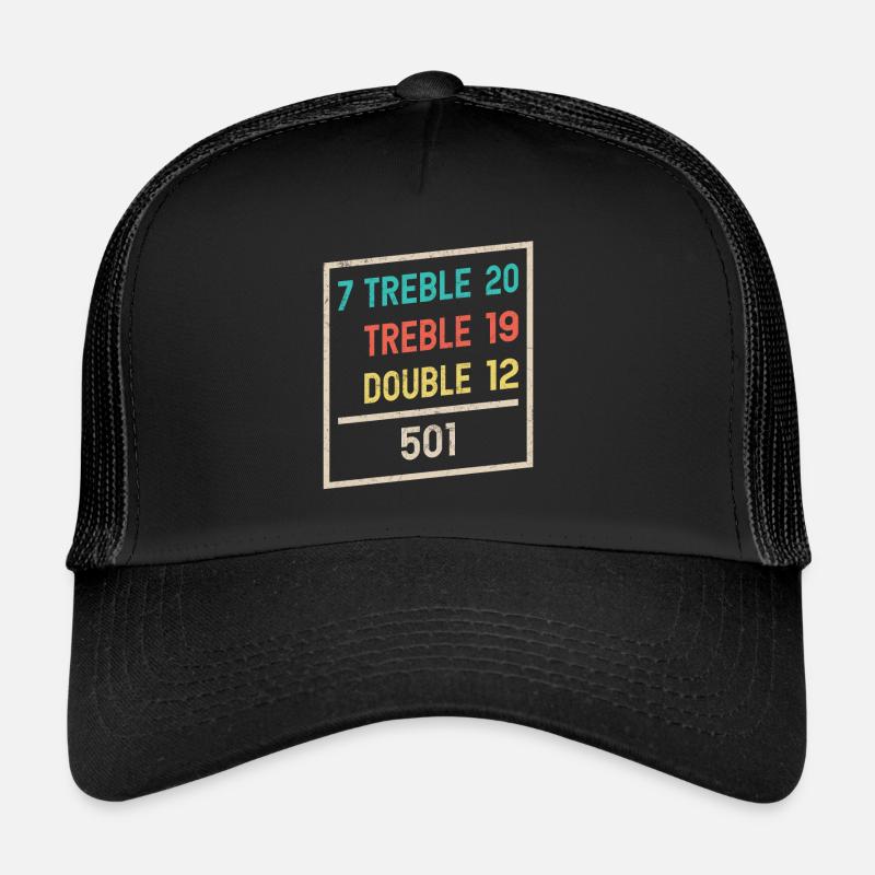 Dartscheiben-Wurf Wettkampfsport Dart-Werfer Trucker Cap