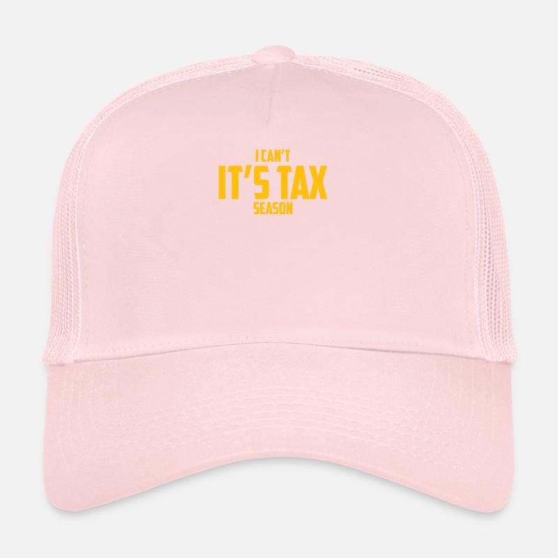 Ich kann es nicht Steuersaison Buchhaltung Spaß Buchhalter Trucker Cap