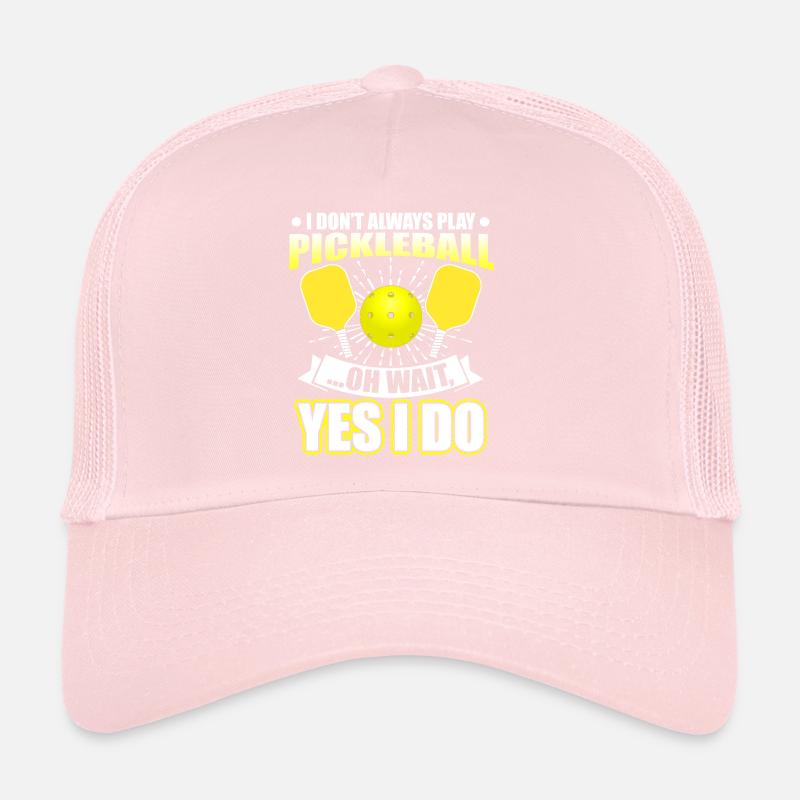 Funny Pickleball Player Paddleball Dinks Boys Trucker Cap