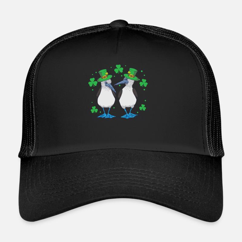 Fouet de Bassan à pieds bleus de la Saint-Patrick Casquette trucker 