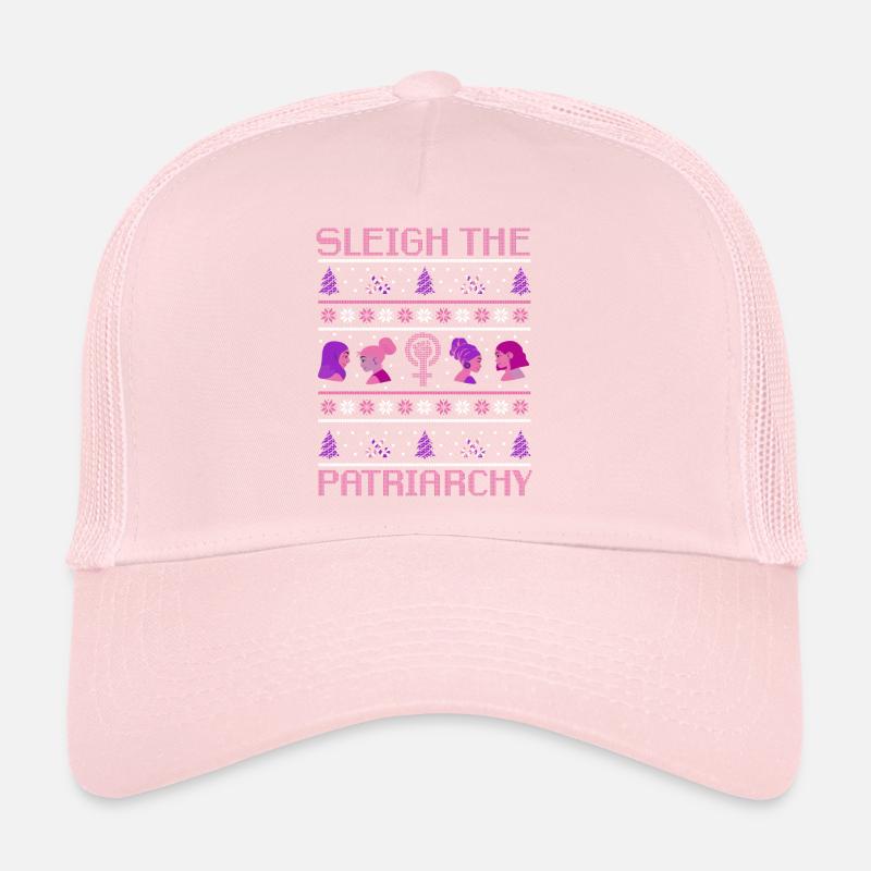 Sleigh The Patriarchy Trucker Cap