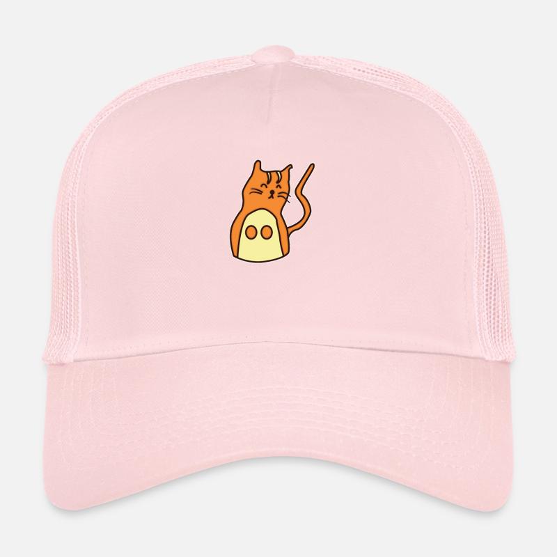 Chat dessiné à la main Casquette trucker 