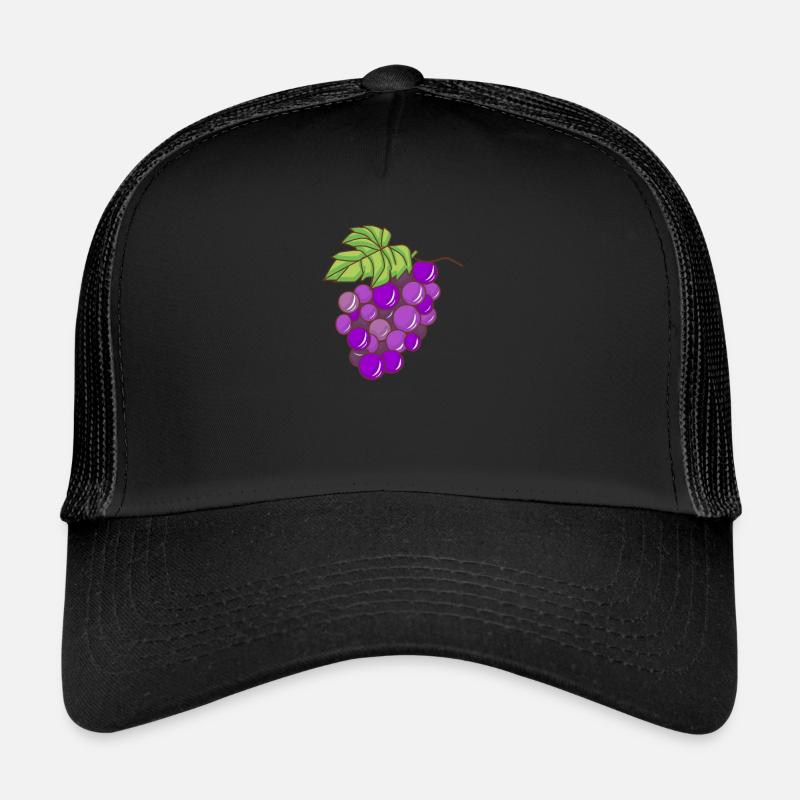 Trauben Weintrauben Trucker Cap