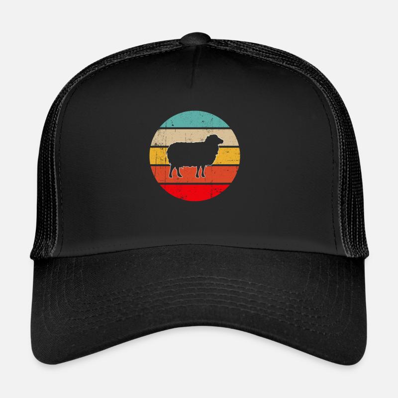 Mouton Rétro Casquette trucker 