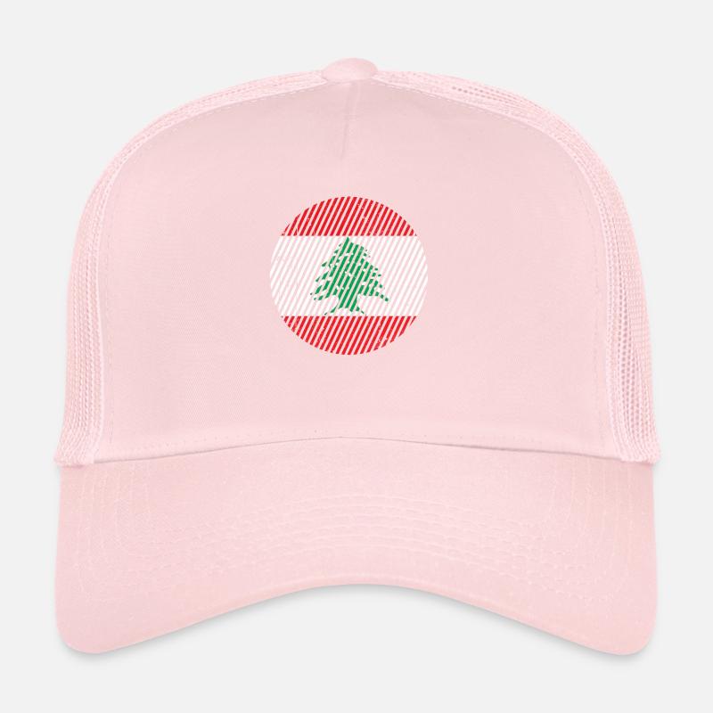 Drapeau du Liban Casquette trucker 