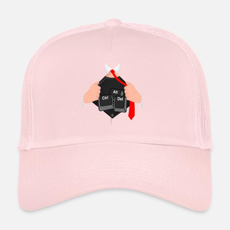 Ctrl Alt Del Hack Informatiker Computer Trucker Cap