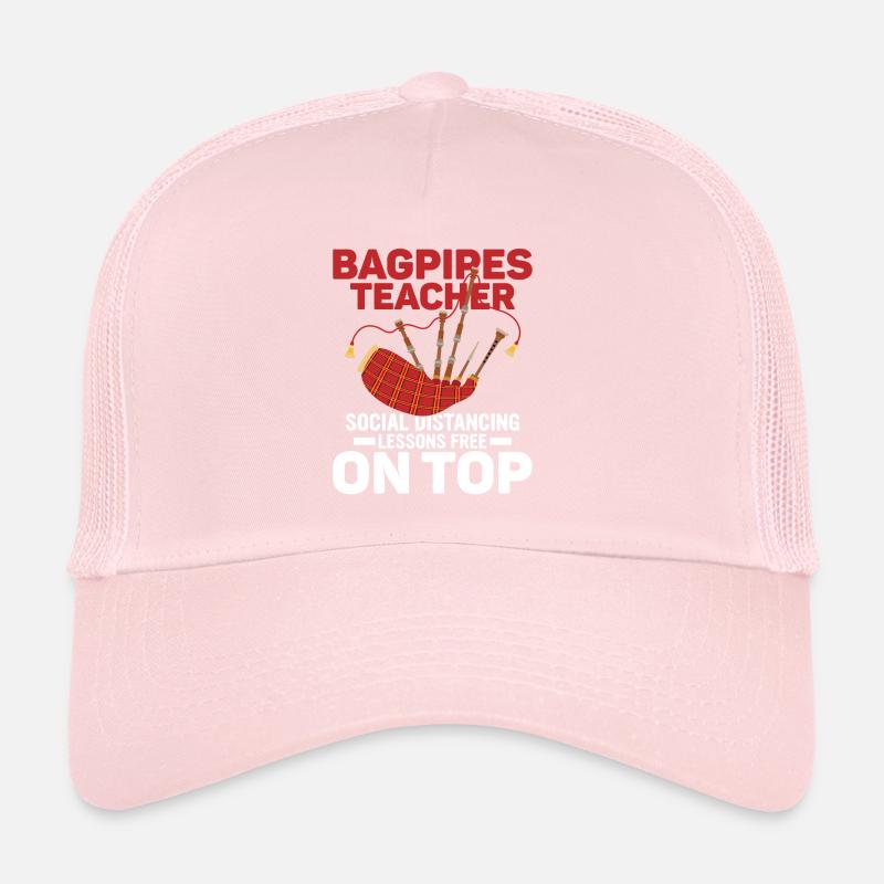 Professeur de cornemuse - Cours de distanciation sociale gratuits Casquette trucker 