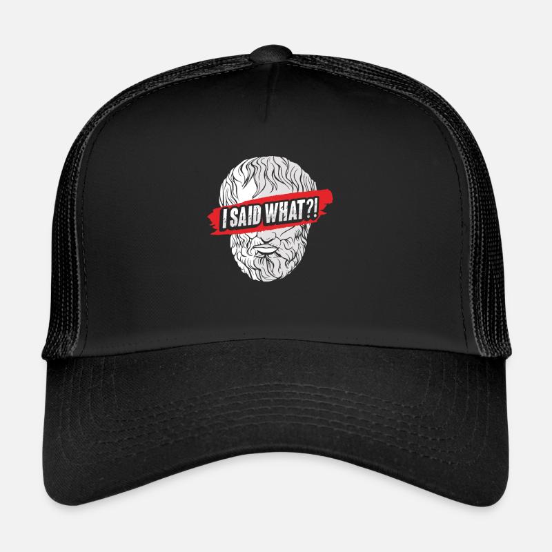 Socrates Philosophy Trucker Cap